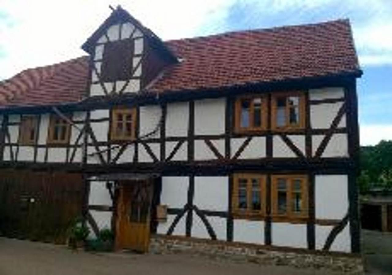 Aeltestes Haus In Quentel - Ferienwohnung 1 Mit Kleinem Garten Lichtenau Exterior foto